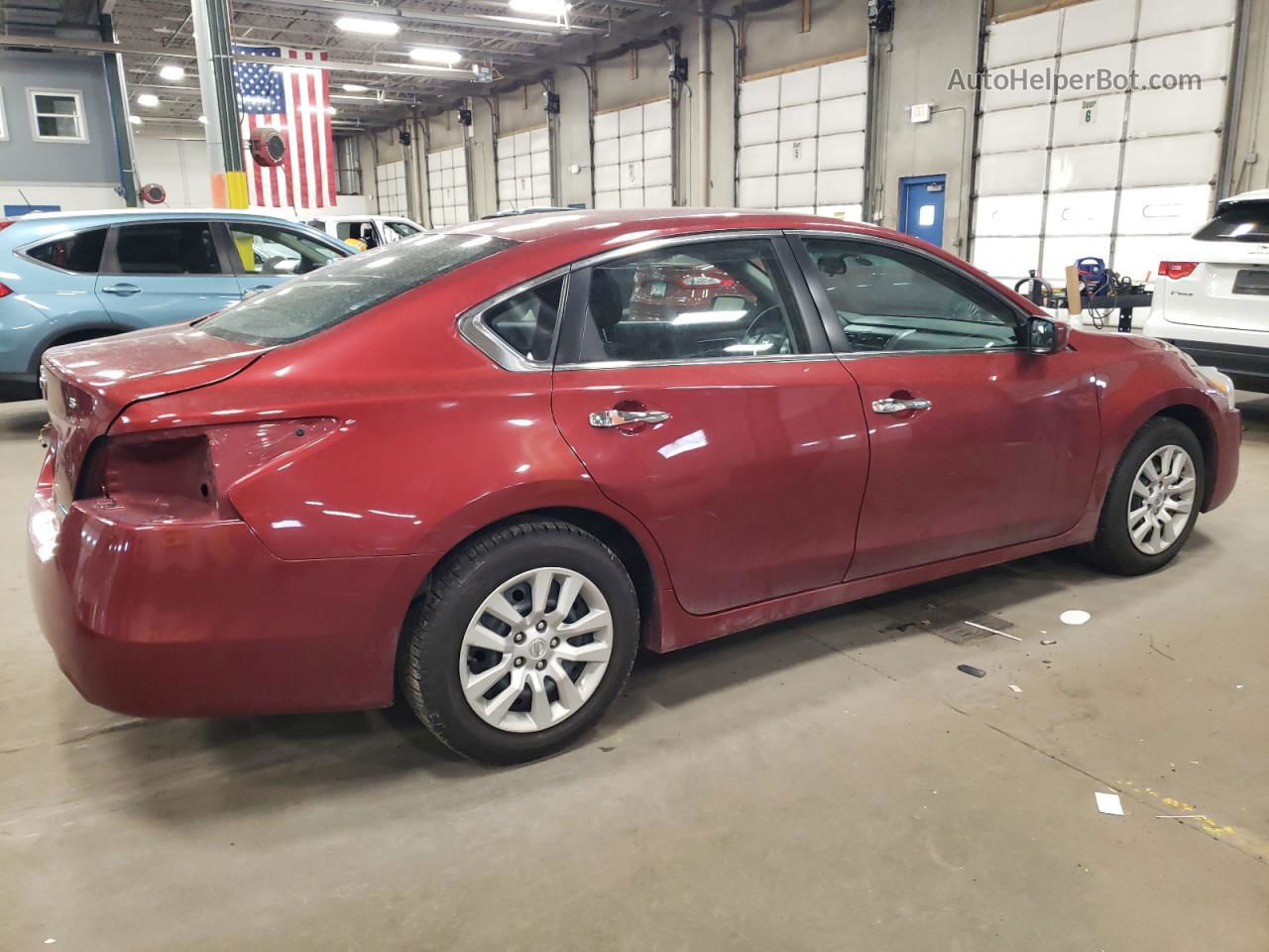 2014 Nissan Altima 2.5 Красный vin: 1N4AL3APXEN224918