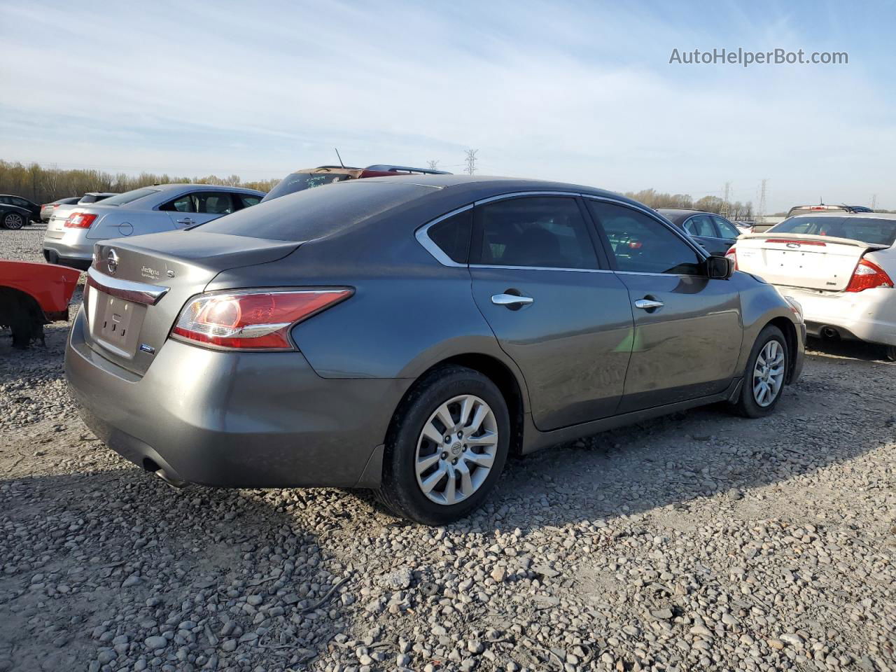 2014 Nissan Altima 2.5 Серебряный vin: 1N4AL3APXEN252976