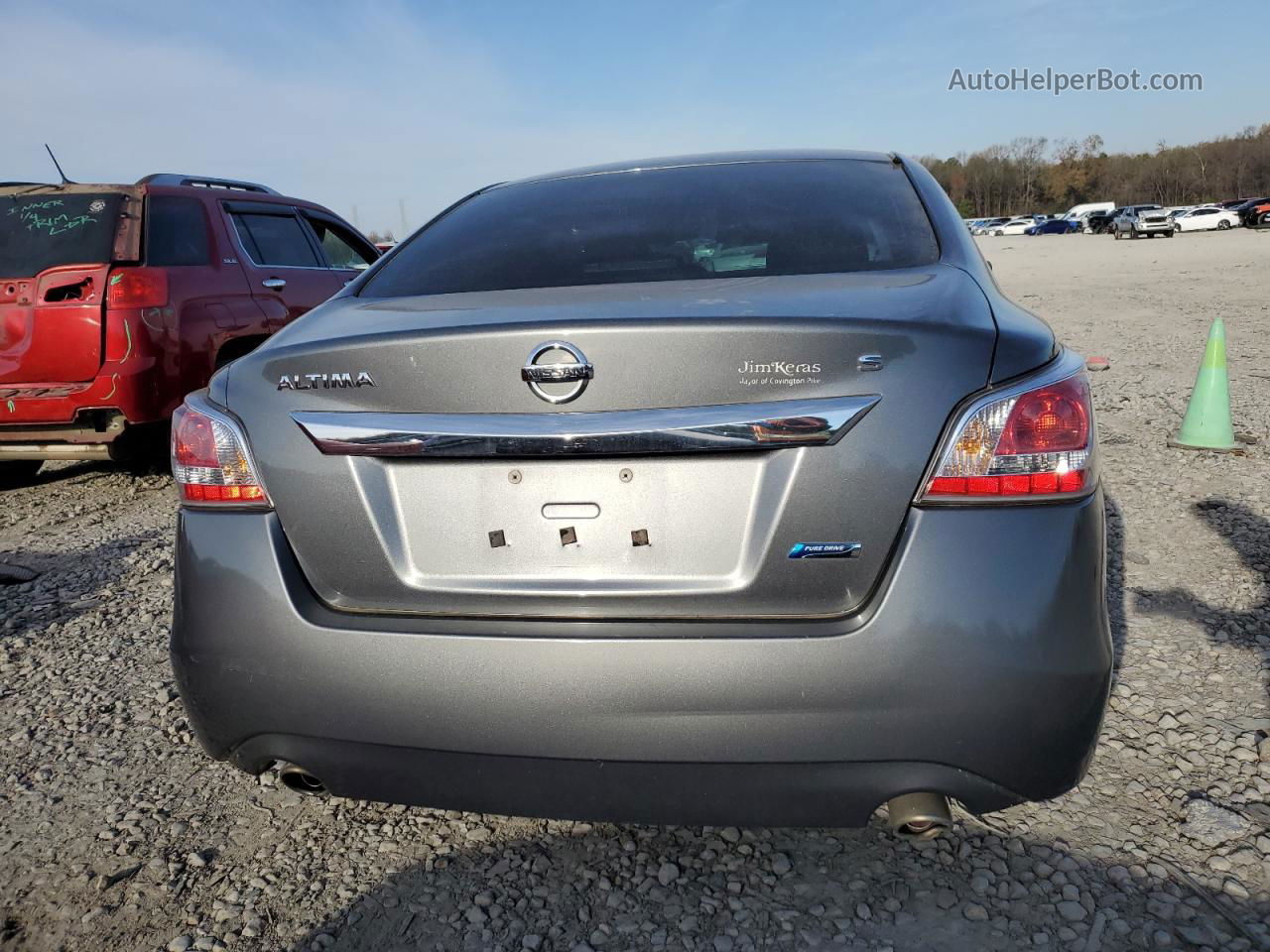 2014 Nissan Altima 2.5 Silver vin: 1N4AL3APXEN252976