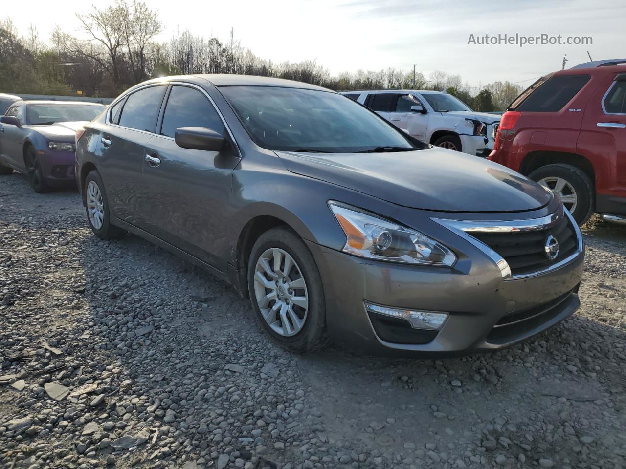 2014 Nissan Altima 2.5 Silver vin: 1N4AL3APXEN252976