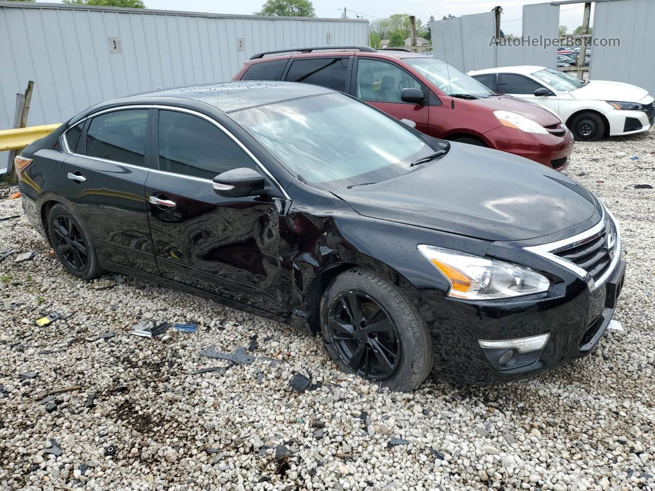 2015 Nissan Altima 2.5 Black vin: 1N4AL3APXFC102587