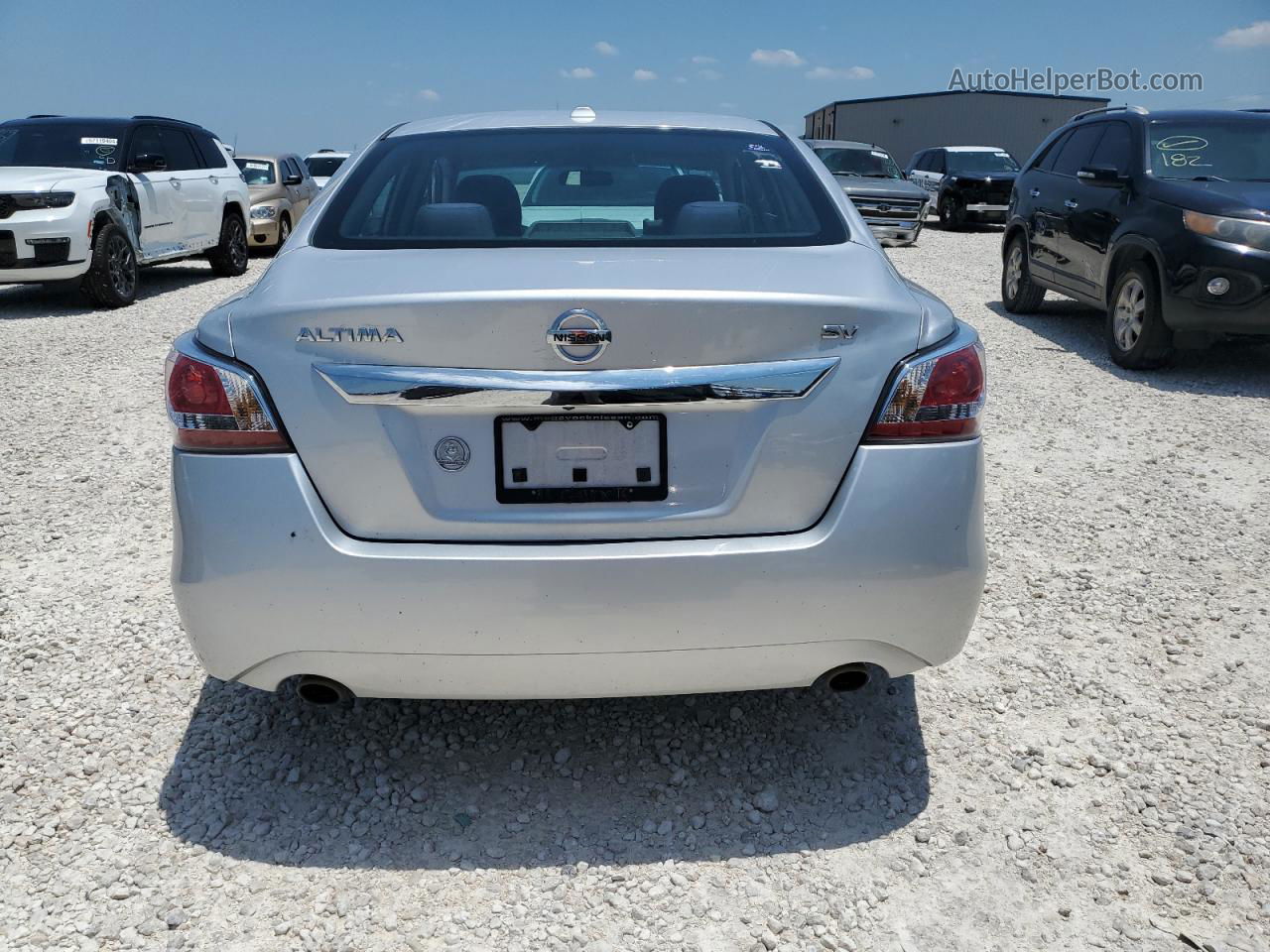 2015 Nissan Altima 2.5 Серебряный vin: 1N4AL3APXFC105893