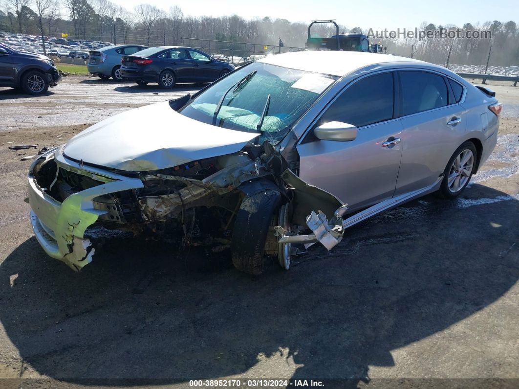 2015 Nissan Altima 2.5 Sv Silver vin: 1N4AL3APXFC111743