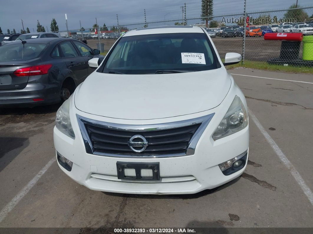 2015 Nissan Altima 2.5 Sl White vin: 1N4AL3APXFC133368