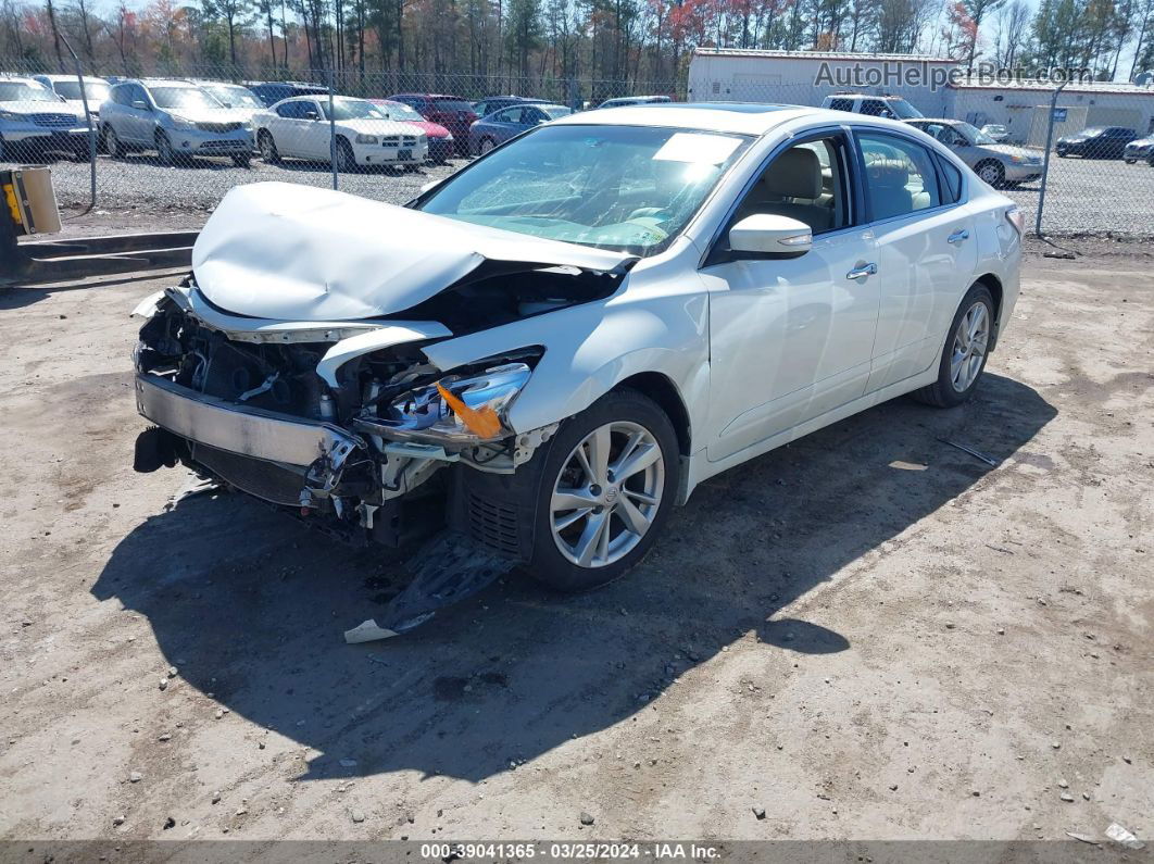 2015 Nissan Altima 2.5 Sl White vin: 1N4AL3APXFC143320