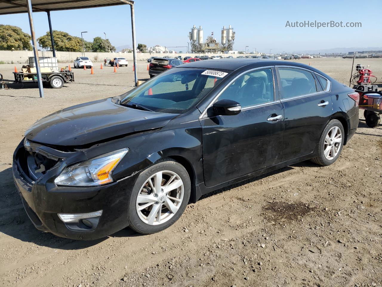 2015 Nissan Altima 2.5 Black vin: 1N4AL3APXFC156133