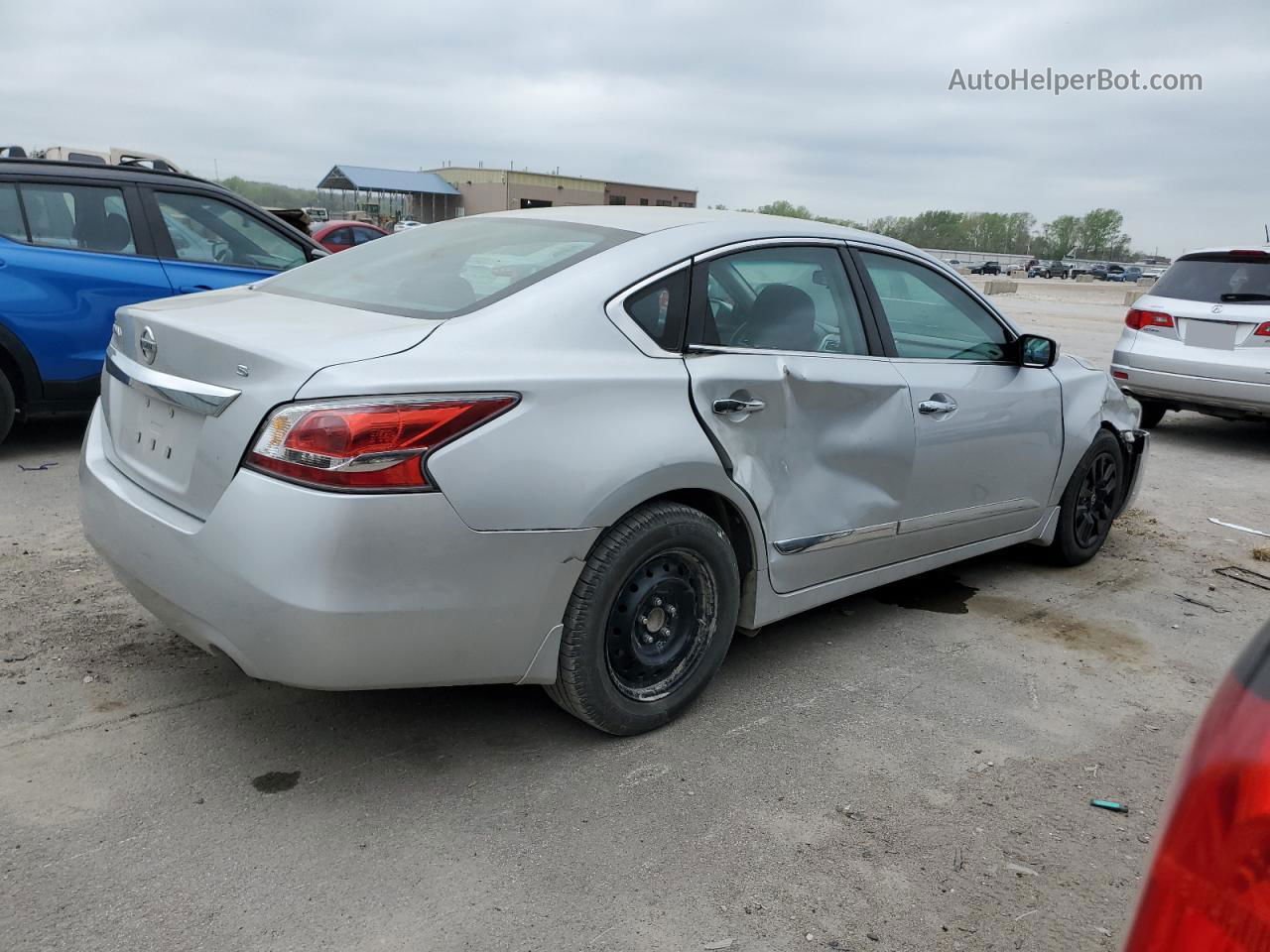 2015 Nissan Altima 2.5 Silver vin: 1N4AL3APXFC168136