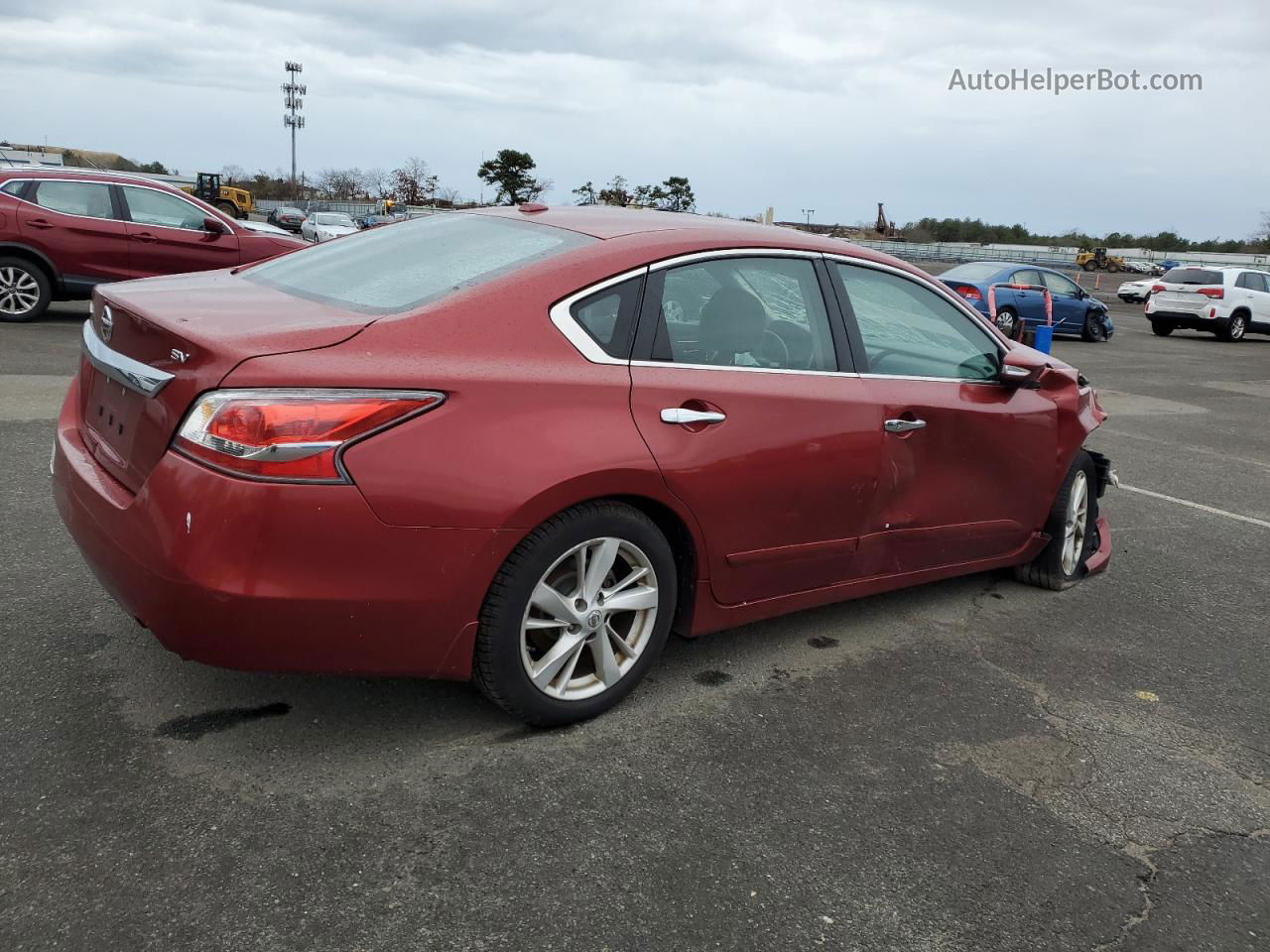 2015 Nissan Altima 2.5 Red vin: 1N4AL3APXFC168413