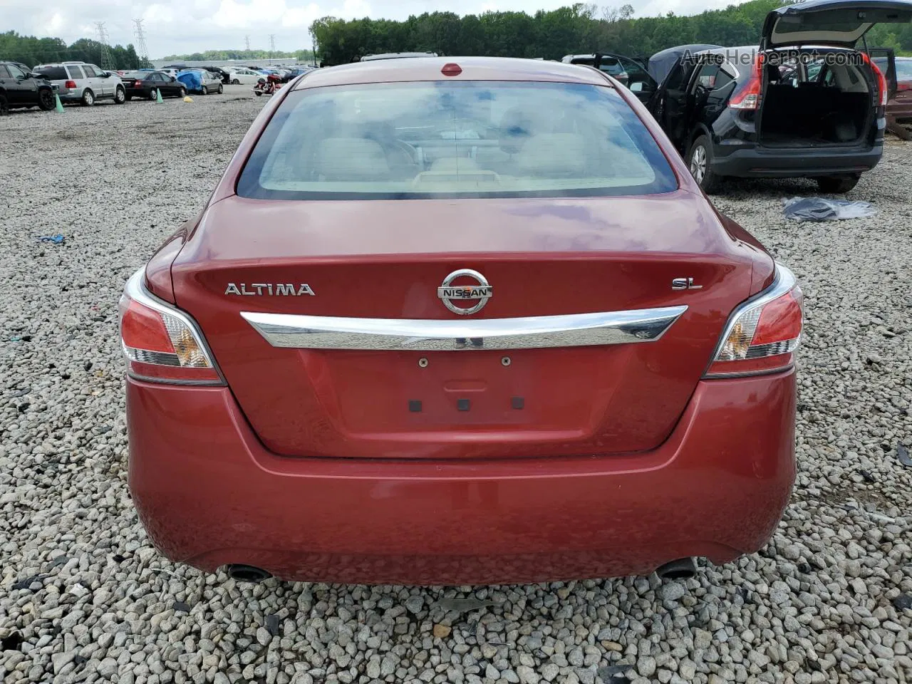 2015 Nissan Altima 2.5 Red vin: 1N4AL3APXFC175748