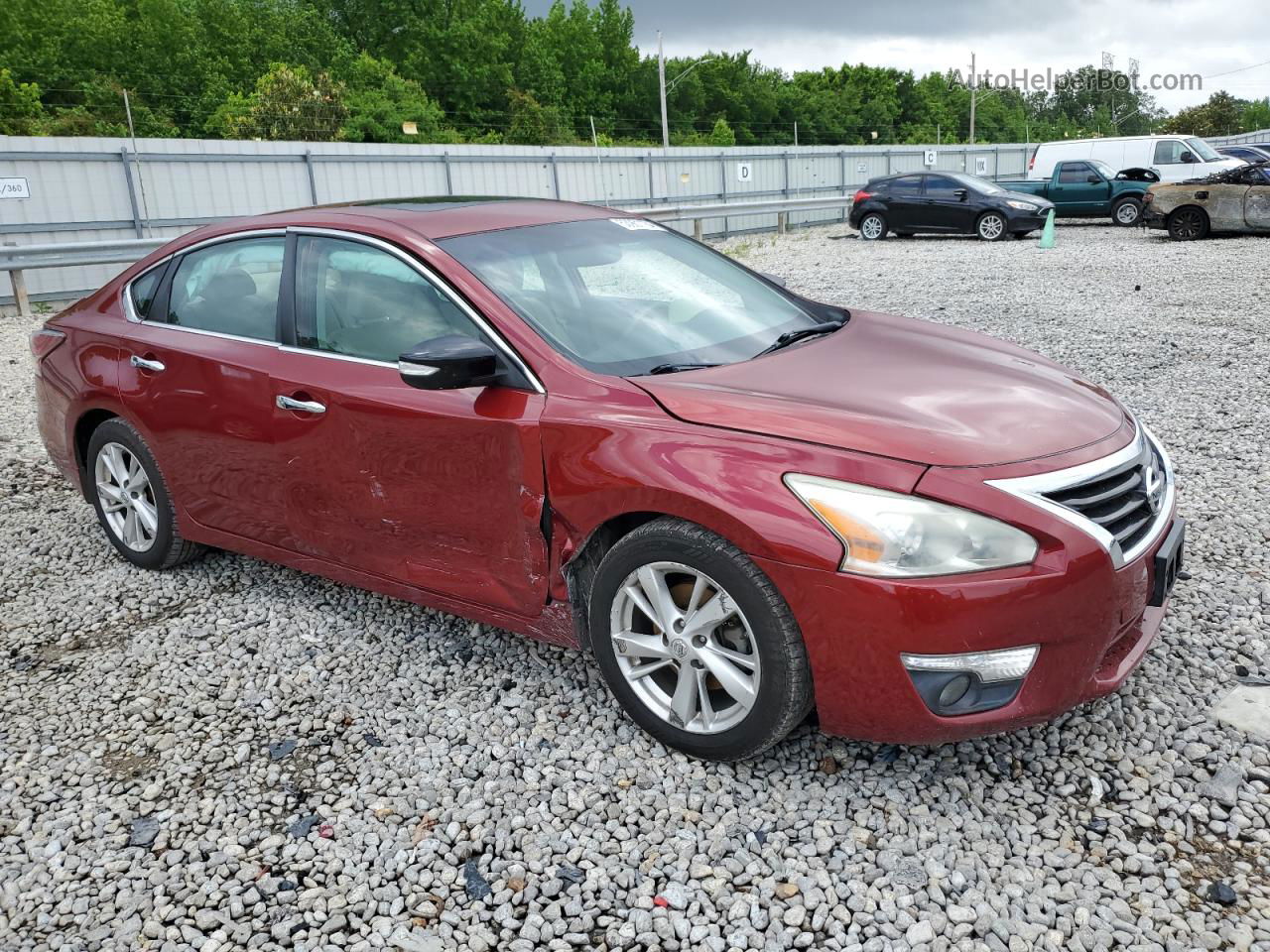 2015 Nissan Altima 2.5 Red vin: 1N4AL3APXFC175748