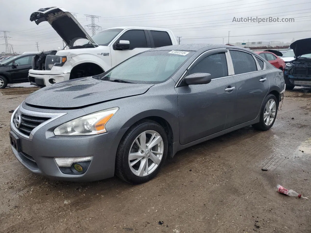 2015 Nissan Altima 2.5 Серый vin: 1N4AL3APXFC198382