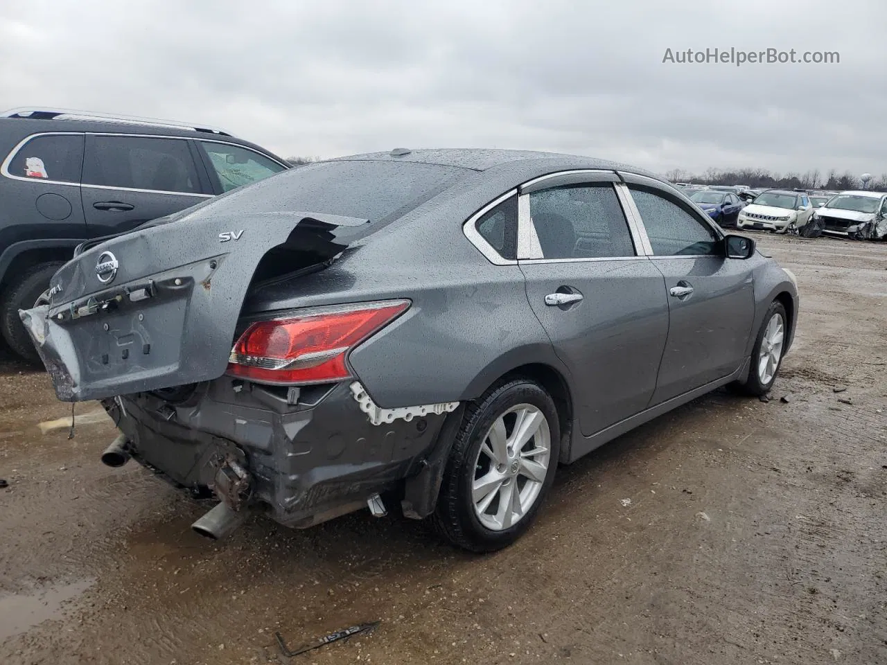 2015 Nissan Altima 2.5 Серый vin: 1N4AL3APXFC198382