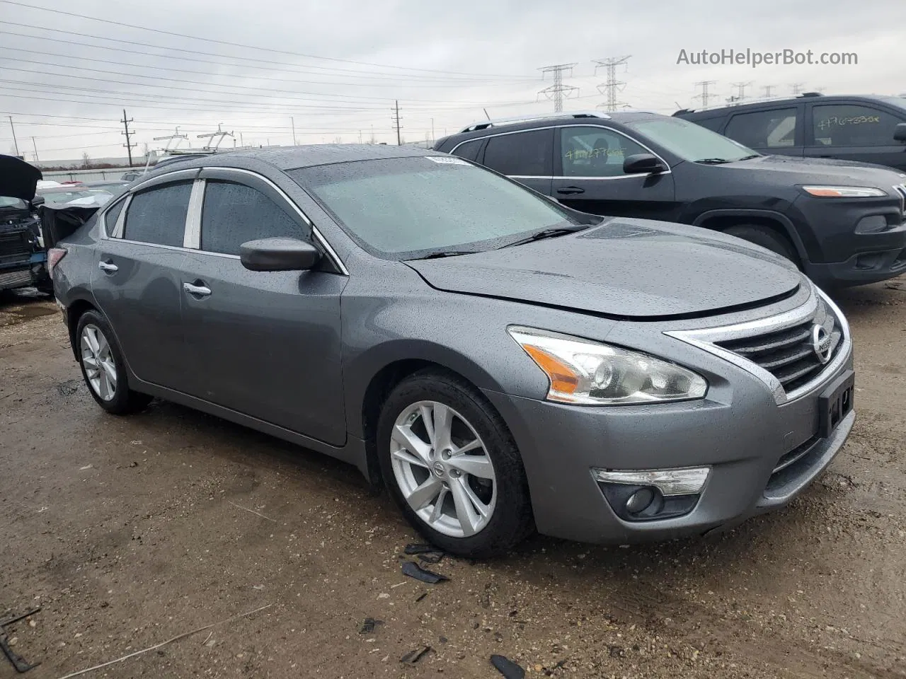 2015 Nissan Altima 2.5 Серый vin: 1N4AL3APXFC198382