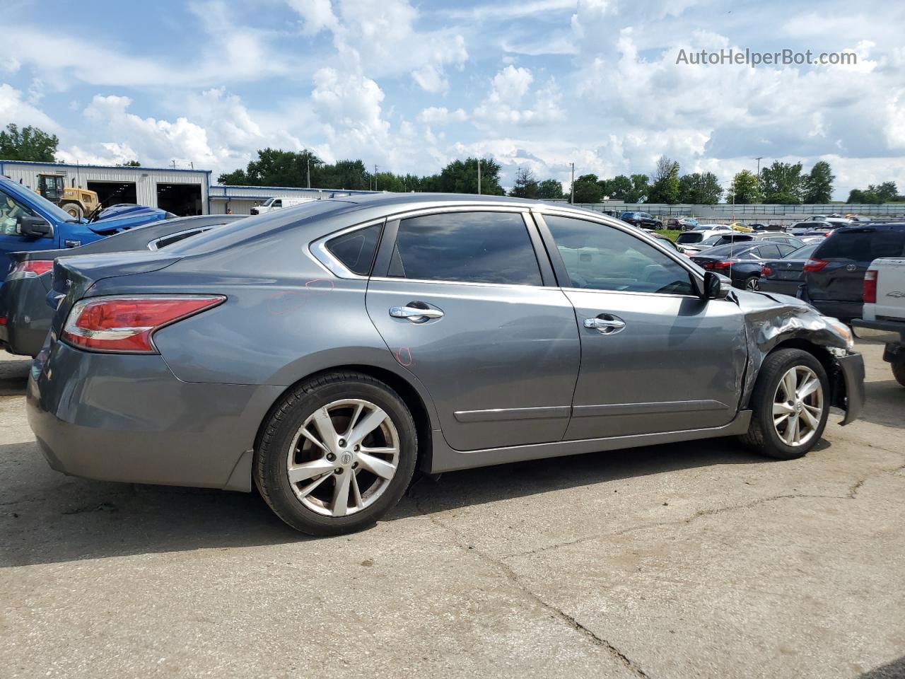 2015 Nissan Altima 2.5 Gray vin: 1N4AL3APXFC201085