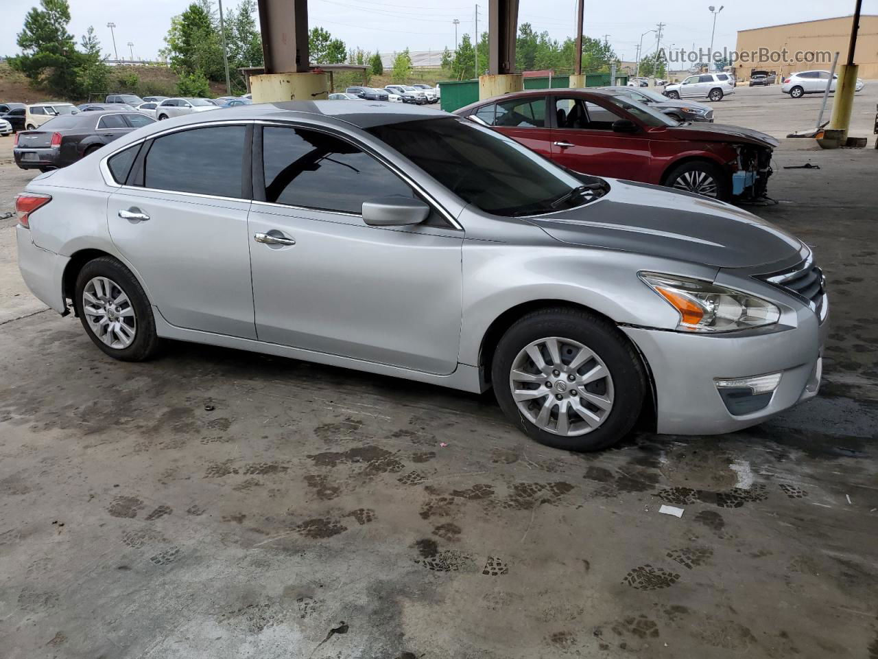 2015 Nissan Altima 2.5 Silver vin: 1N4AL3APXFC237049