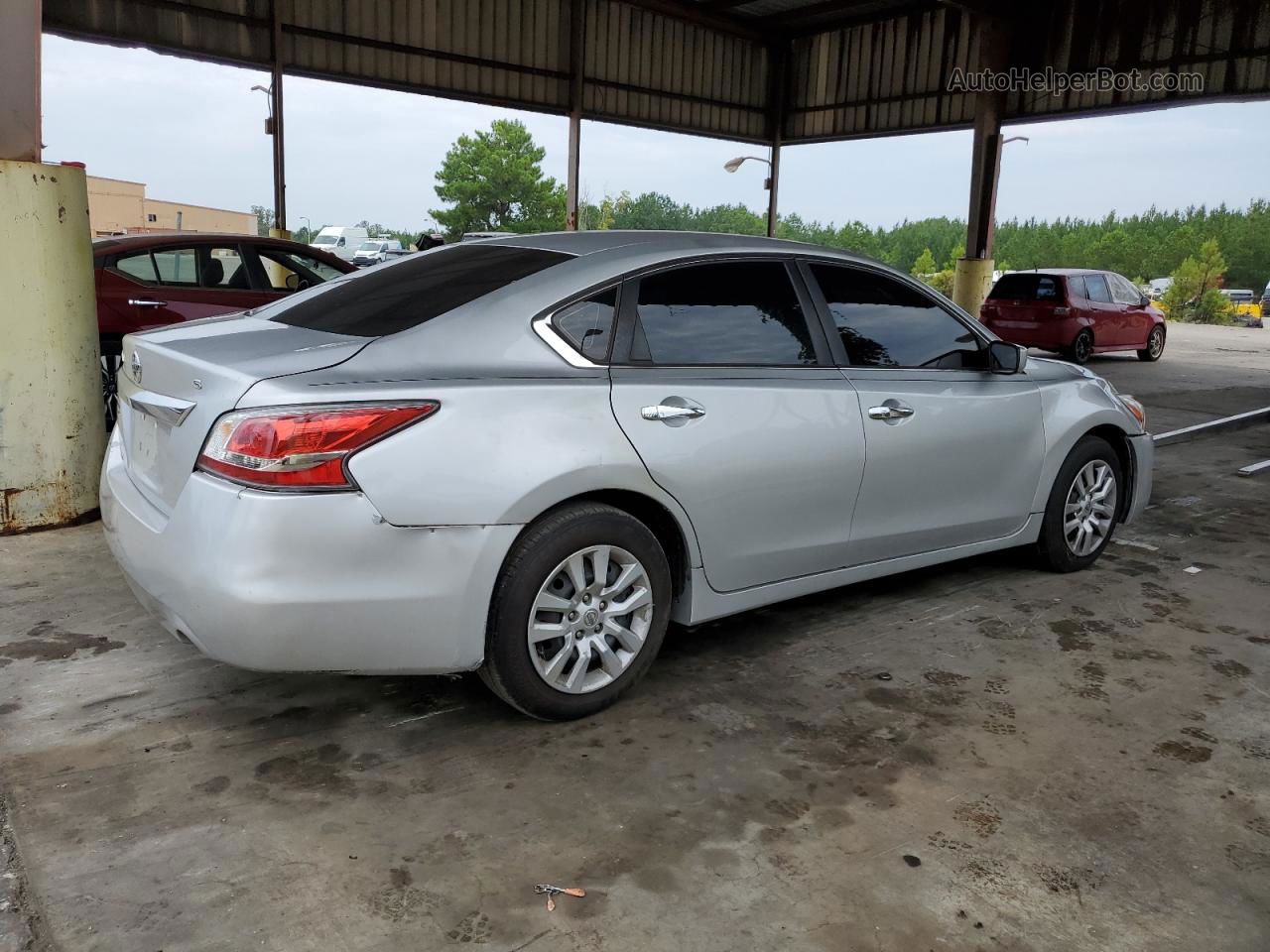 2015 Nissan Altima 2.5 Silver vin: 1N4AL3APXFC237049