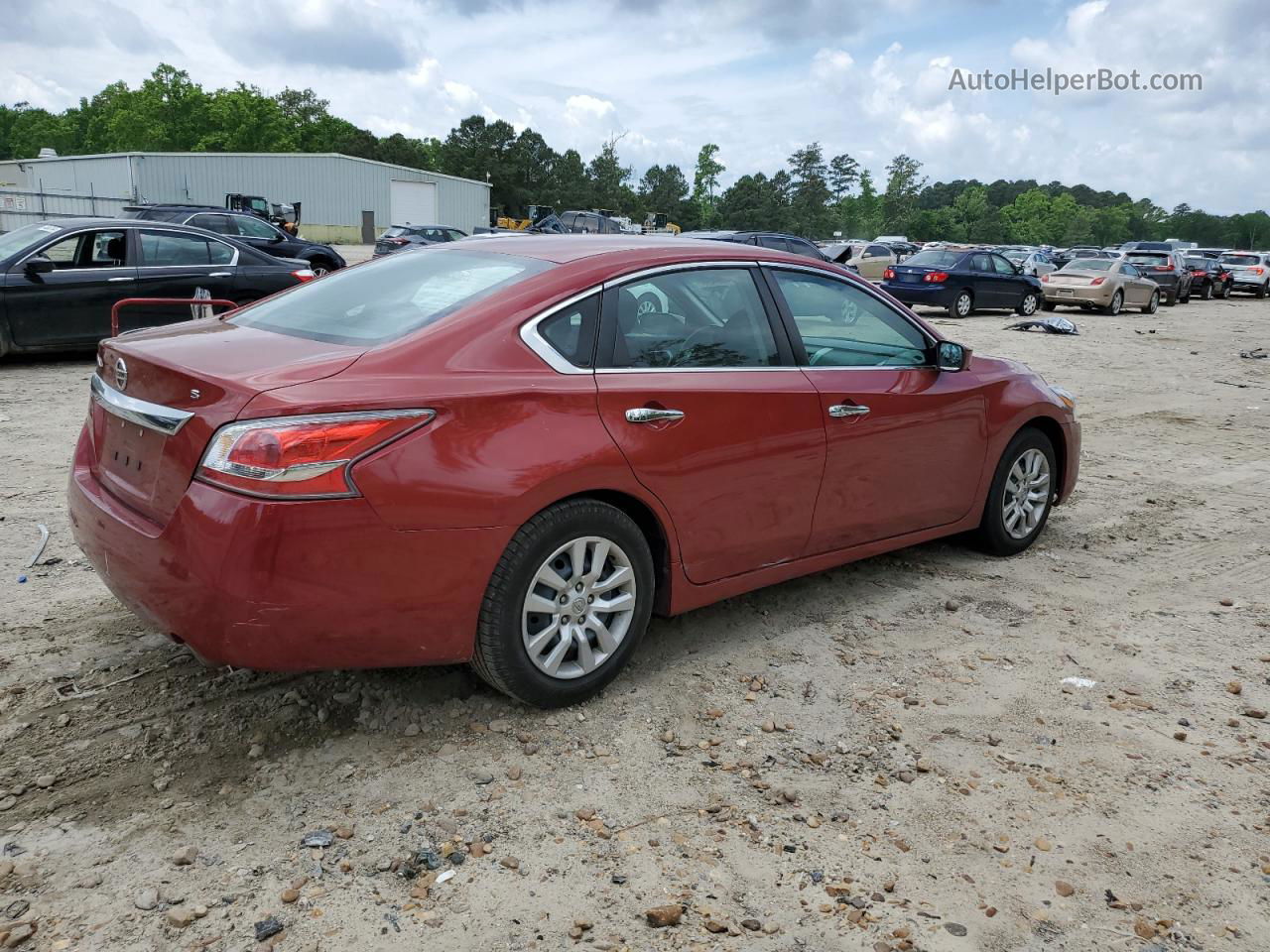 2015 Nissan Altima 2.5 Burgundy vin: 1N4AL3APXFC280063