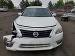 2015 Nissan Altima 2.5 White vin: 1N4AL3APXFC288048