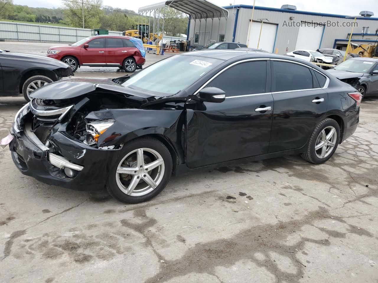 2015 Nissan Altima 2.5 Черный vin: 1N4AL3APXFC415364