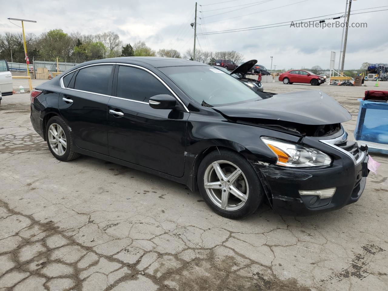 2015 Nissan Altima 2.5 Черный vin: 1N4AL3APXFC415364