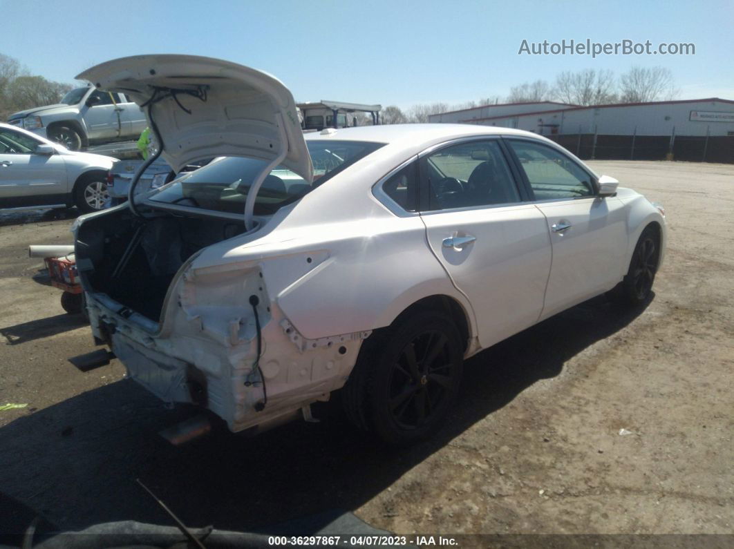 2015 Nissan Altima 2.5 Sv White vin: 1N4AL3APXFC470753