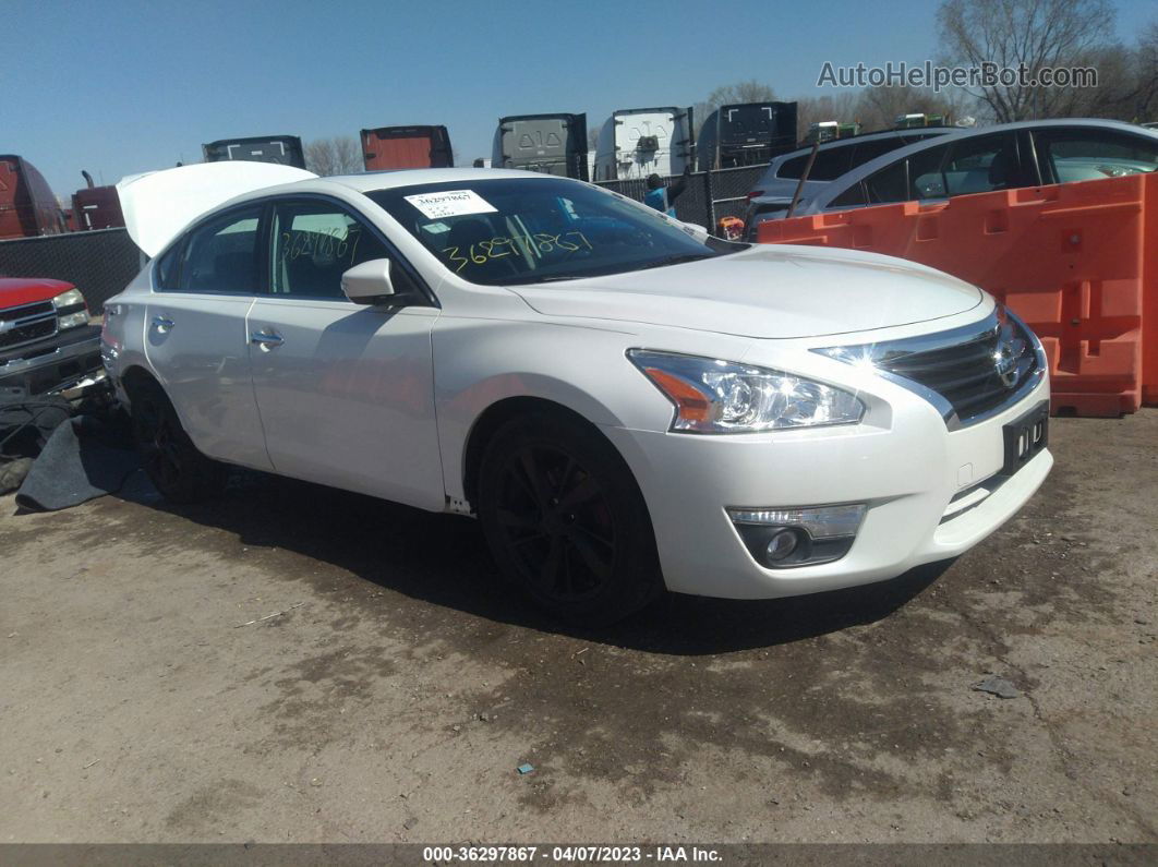 2015 Nissan Altima 2.5 Sv White vin: 1N4AL3APXFC470753