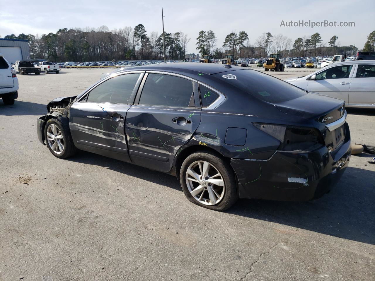 2015 Nissan Altima 2.5 Black vin: 1N4AL3APXFC484880