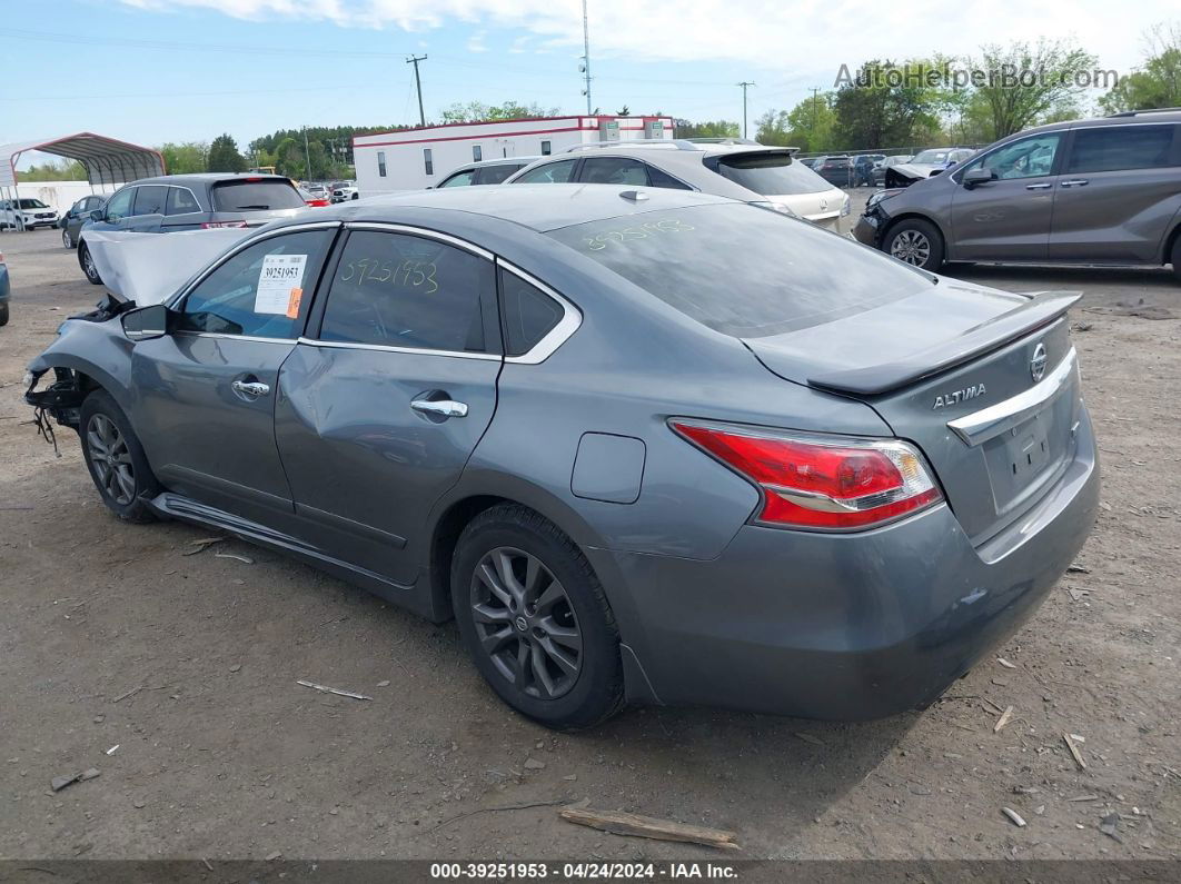 2015 Nissan Altima 2.5 S Gray vin: 1N4AL3APXFC488752