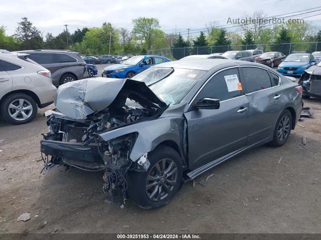 2015 Nissan Altima 2.5 S Gray vin: 1N4AL3APXFC488752