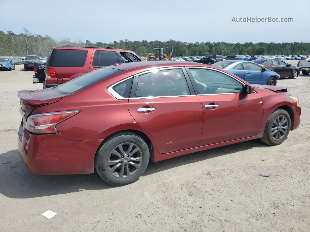 2015 Nissan Altima 2.5 Red vin: 1N4AL3APXFC495894