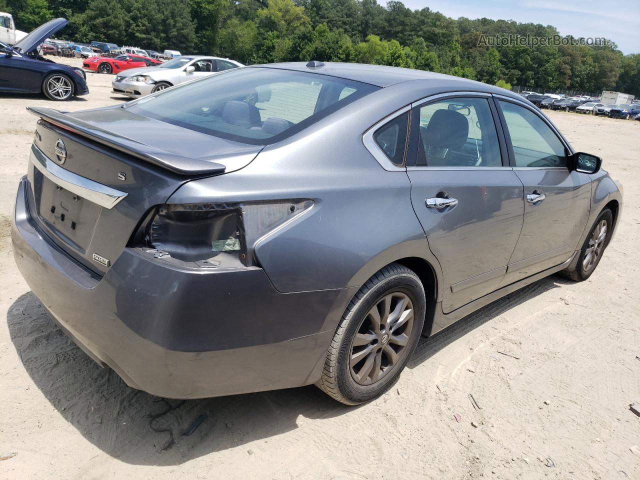 2015 Nissan Altima 2.5 Gray vin: 1N4AL3APXFC569671