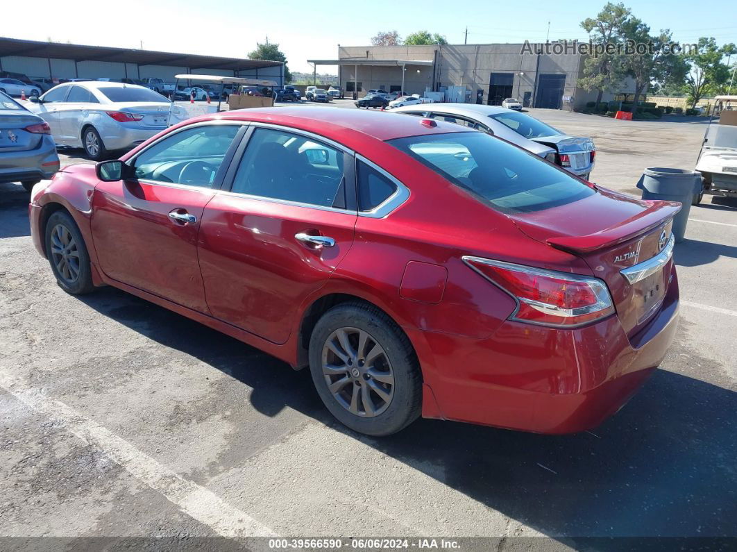 2015 Nissan Altima 2.5 S Red vin: 1N4AL3APXFC573834