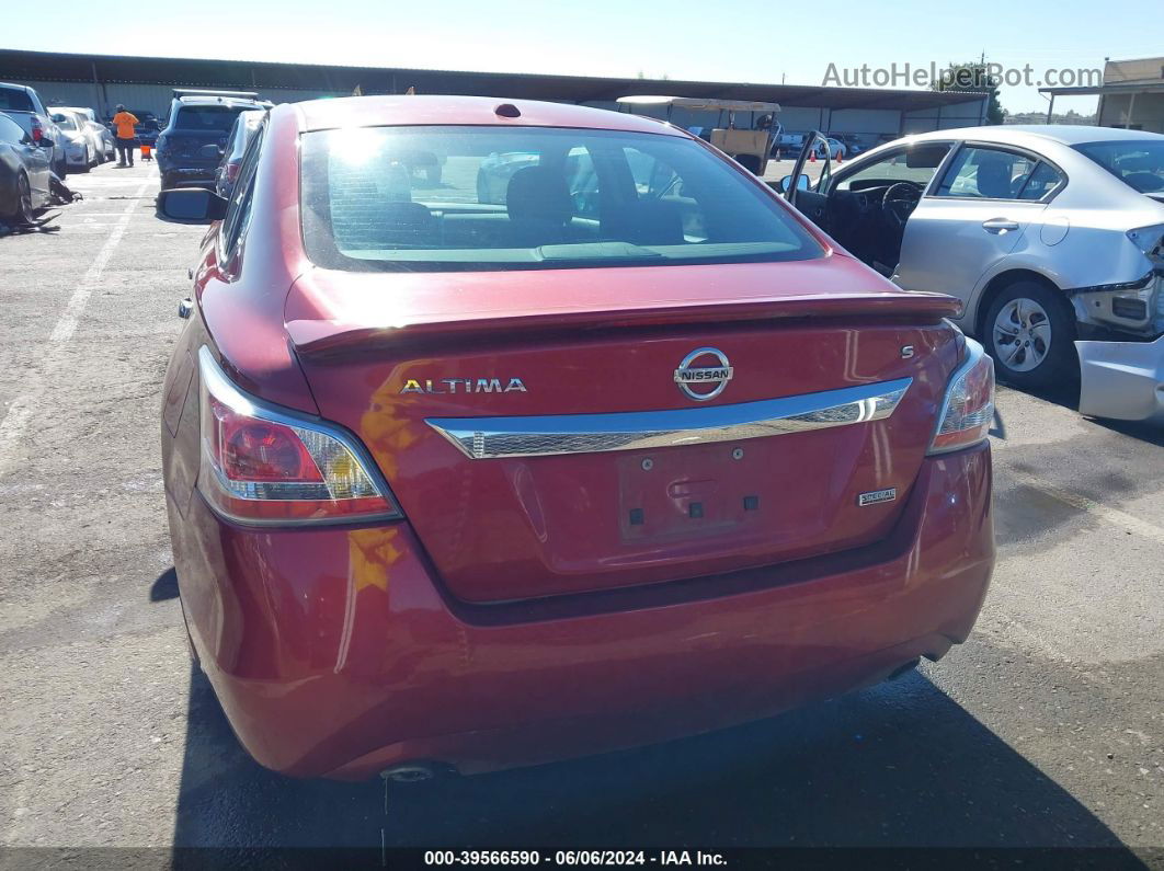 2015 Nissan Altima 2.5 S Red vin: 1N4AL3APXFC573834