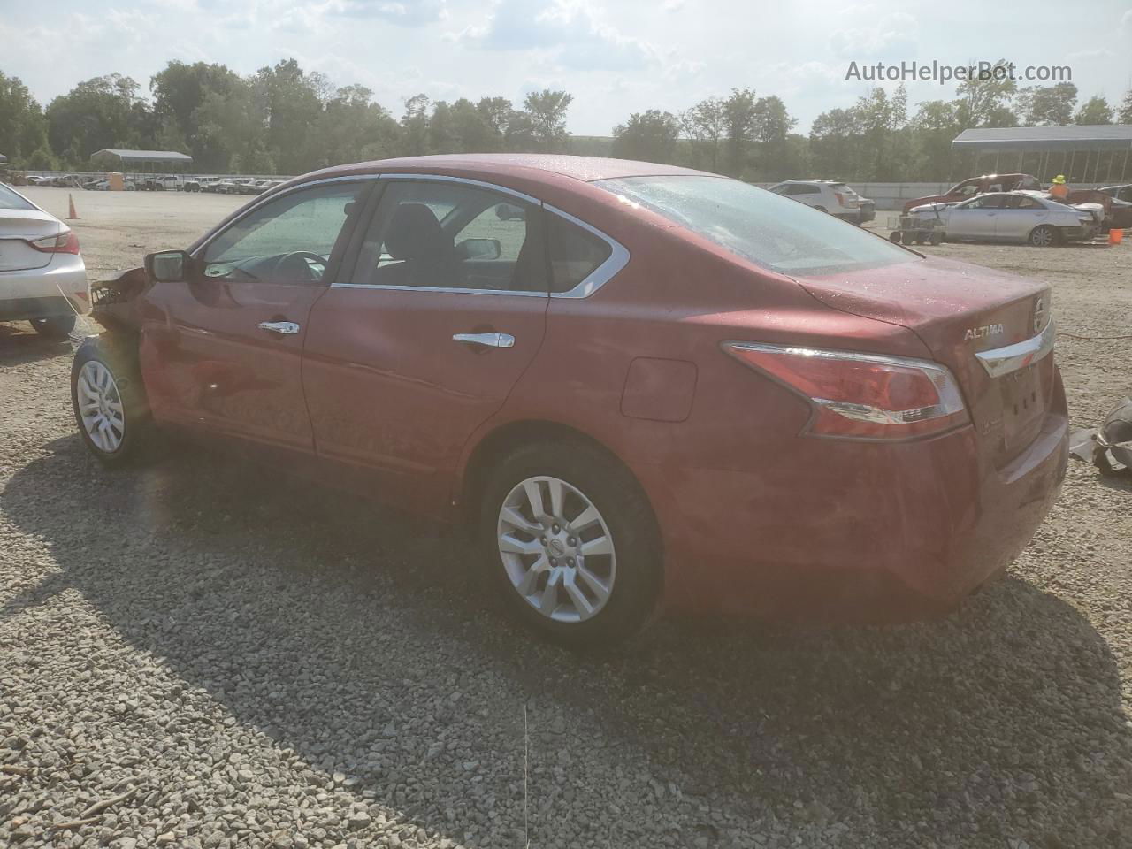 2015 Nissan Altima 2.5 Red vin: 1N4AL3APXFC579911