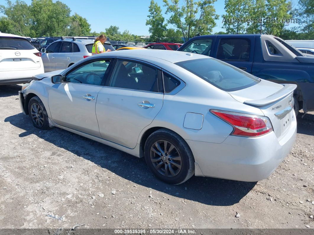 2015 Nissan Altima 2.5 S Silver vin: 1N4AL3APXFC594831