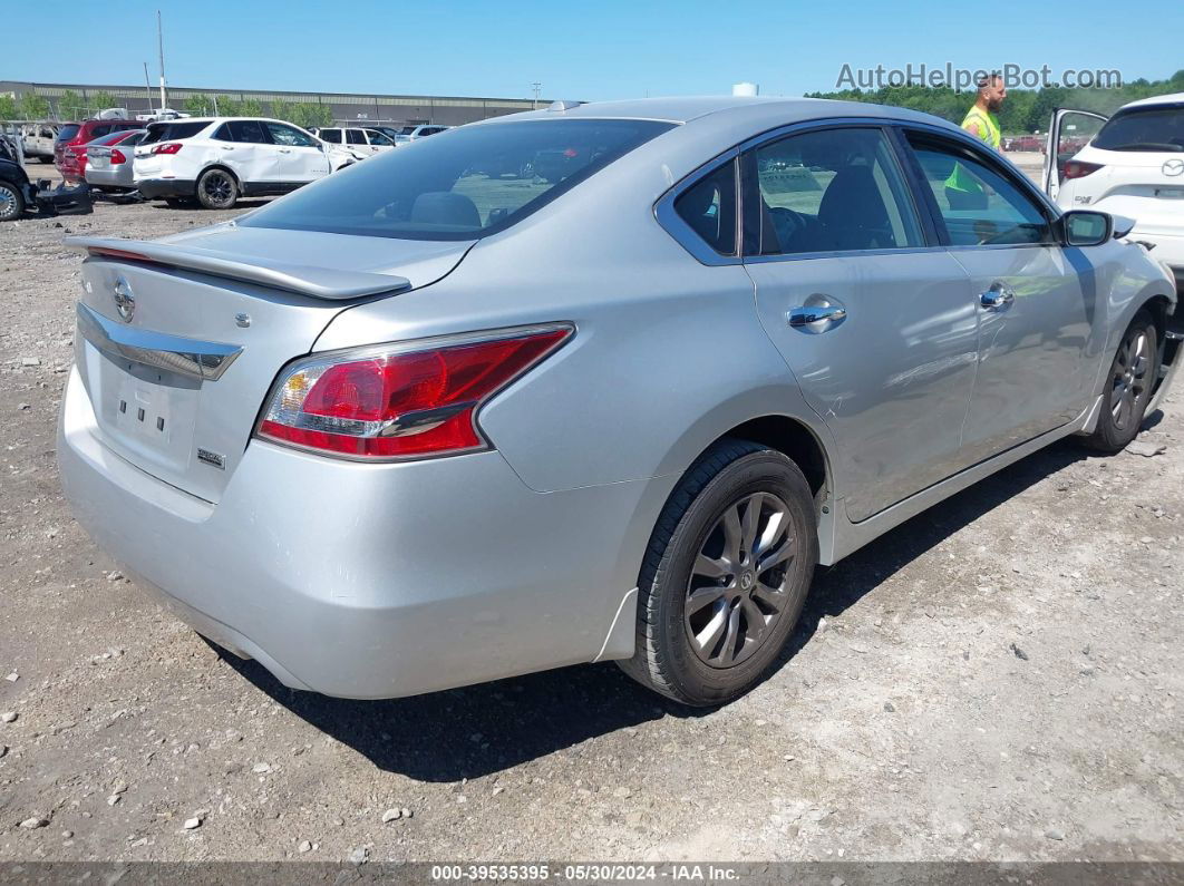 2015 Nissan Altima 2.5 S Silver vin: 1N4AL3APXFC594831