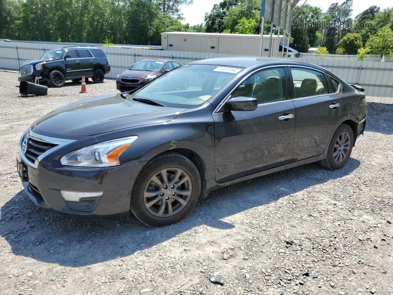 2015 Nissan Altima 2.5 Black vin: 1N4AL3APXFC596059