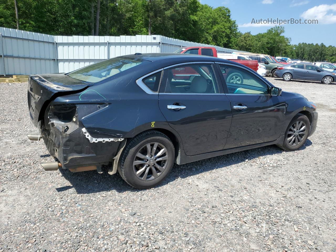 2015 Nissan Altima 2.5 Black vin: 1N4AL3APXFC596059