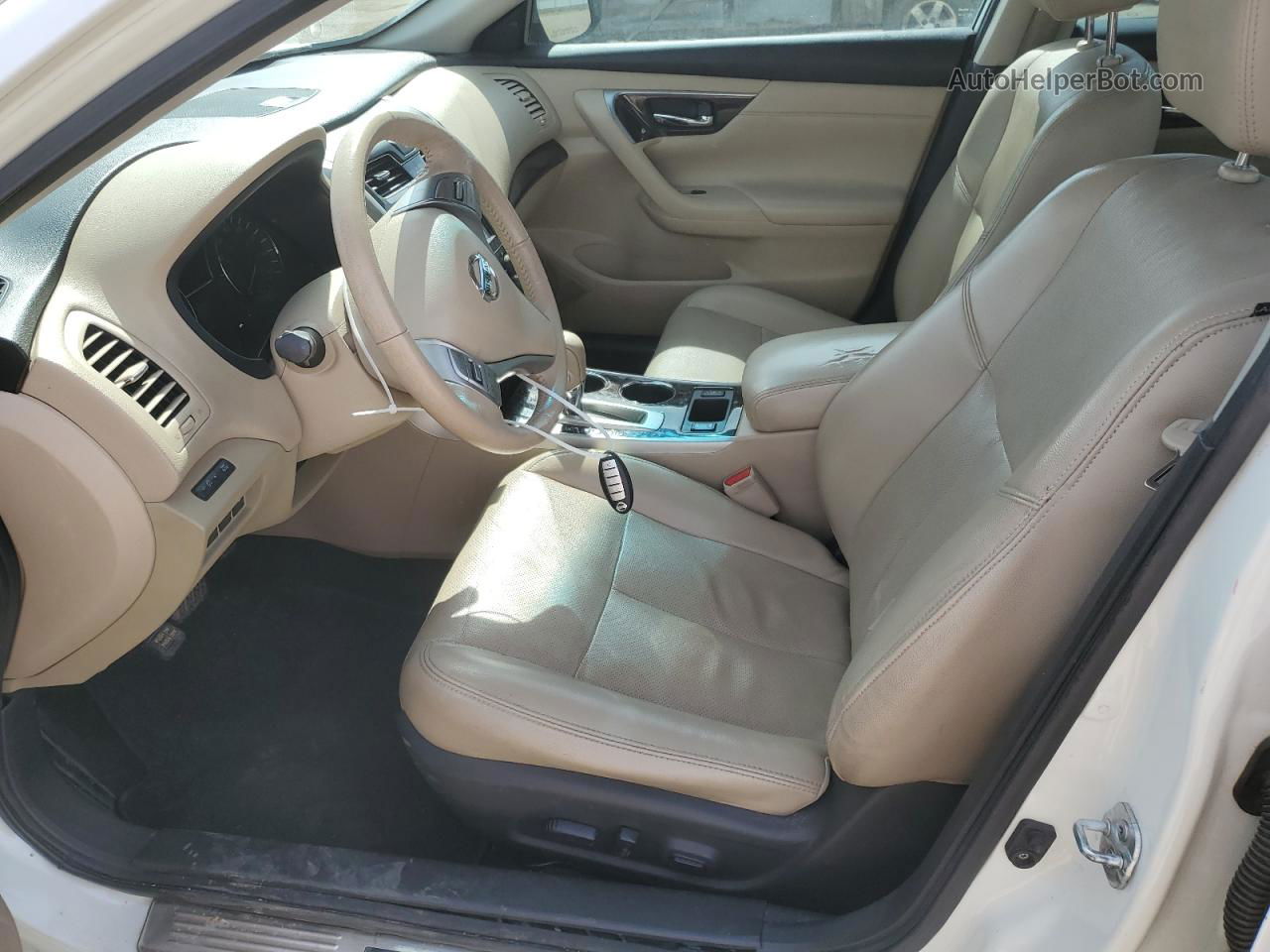 2015 Nissan Altima 2.5 Белый vin: 1N4AL3APXFC598443