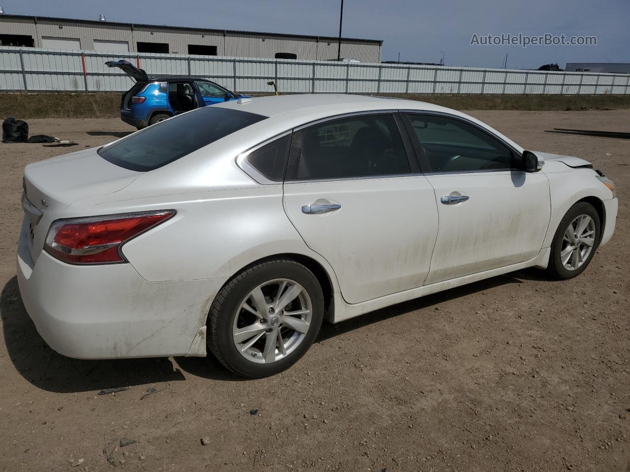 2015 Nissan Altima 2.5 White vin: 1N4AL3APXFC598443