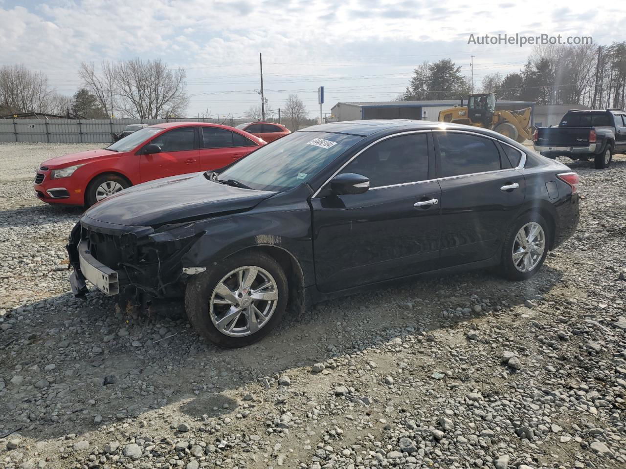 2015 Nissan Altima 2.5 Black vin: 1N4AL3APXFN307766