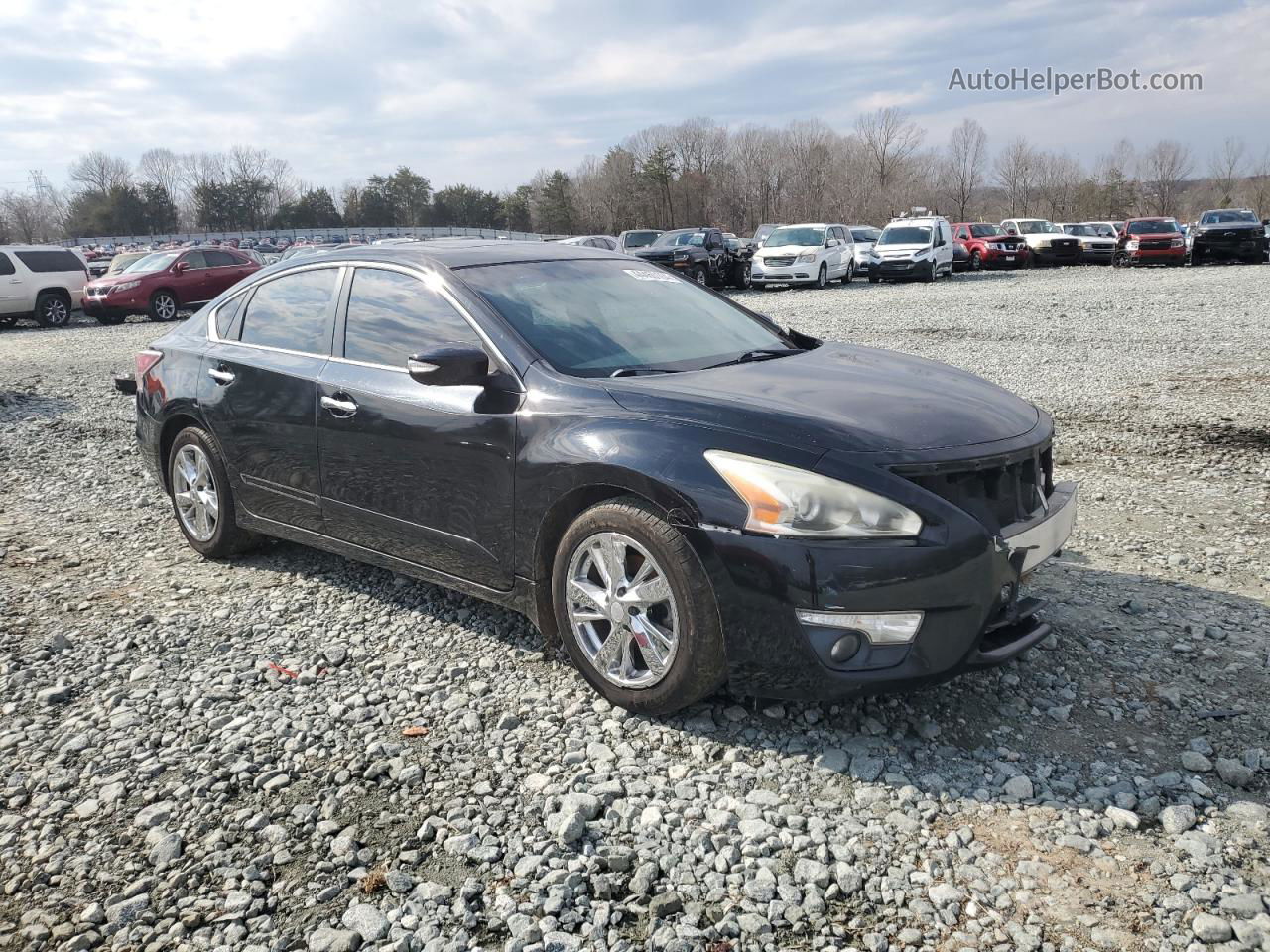 2015 Nissan Altima 2.5 Черный vin: 1N4AL3APXFN307766