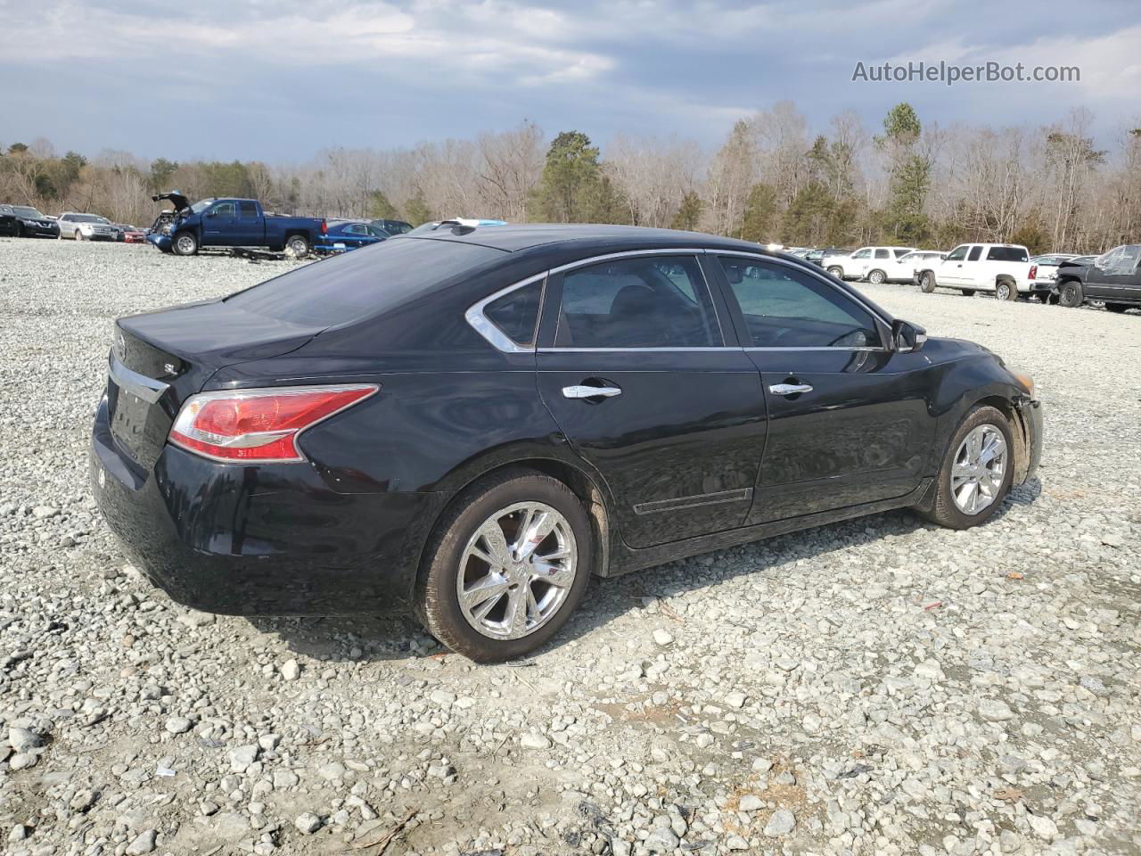 2015 Nissan Altima 2.5 Черный vin: 1N4AL3APXFN307766