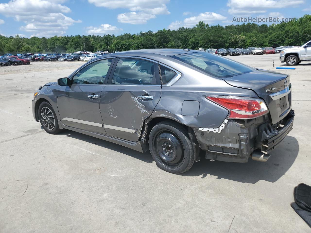 2015 Nissan Altima 2.5 Silver vin: 1N4AL3APXFN317214