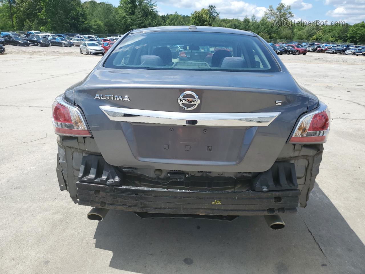 2015 Nissan Altima 2.5 Серебряный vin: 1N4AL3APXFN317214