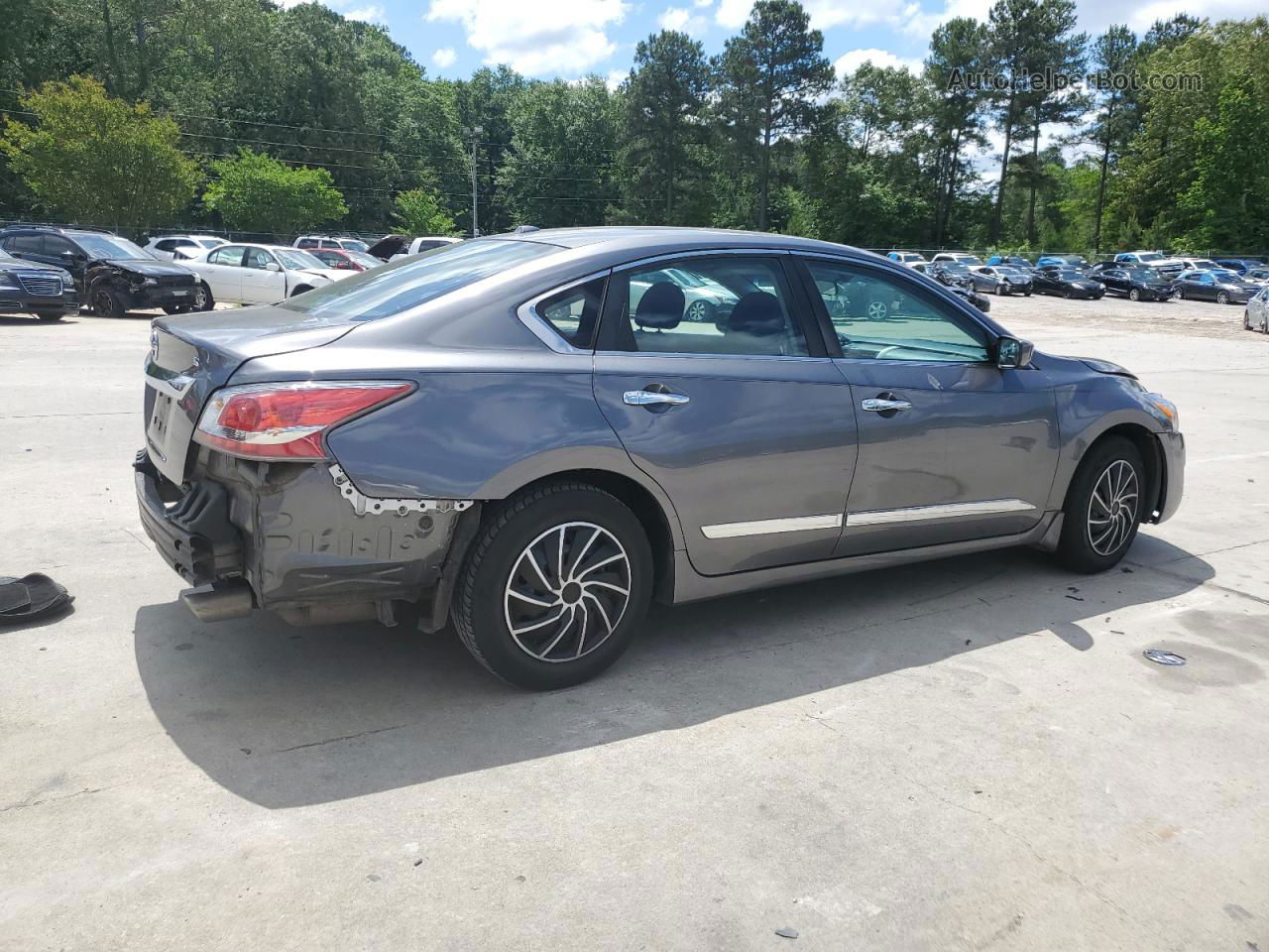 2015 Nissan Altima 2.5 Silver vin: 1N4AL3APXFN317214