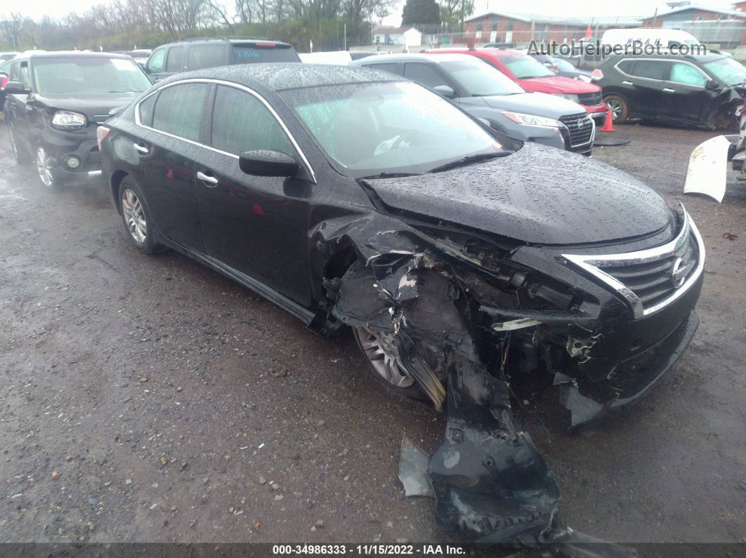 2015 Nissan Altima 2.5 S Black vin: 1N4AL3APXFN318122