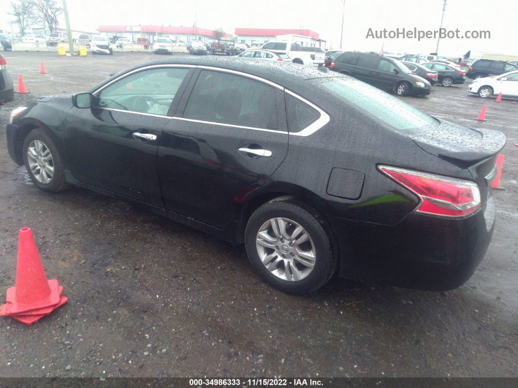 2015 Nissan Altima 2.5 S Black vin: 1N4AL3APXFN318122