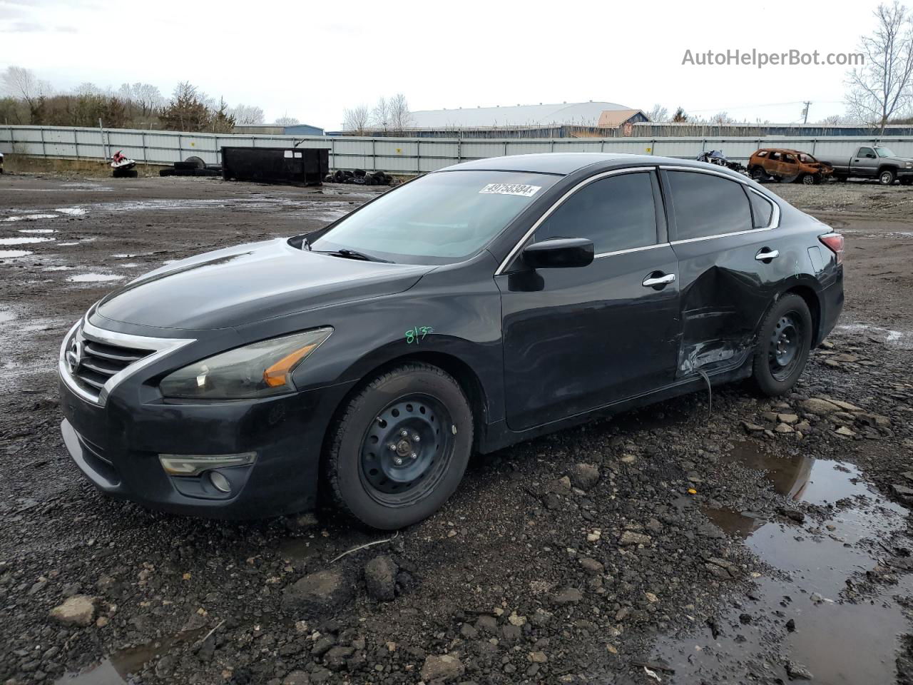 2015 Nissan Altima 2.5 Черный vin: 1N4AL3APXFN330786