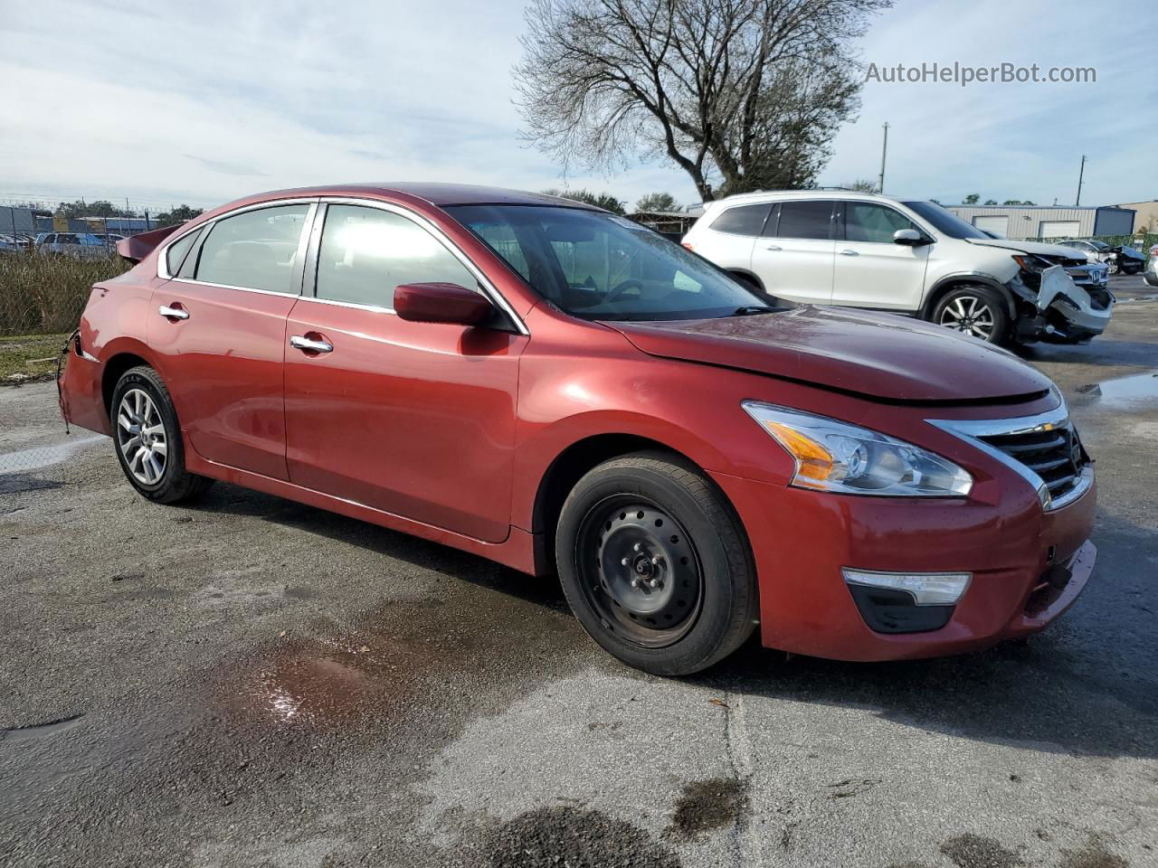 2015 Nissan Altima 2.5 Red vin: 1N4AL3APXFN383231